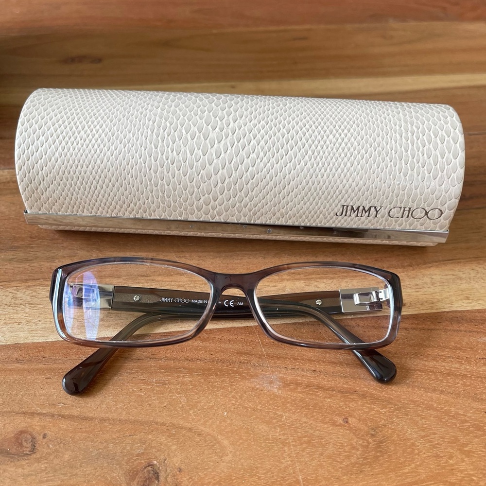 Jimmy Choo Eye Glasses & Case - Picture 7 of 9